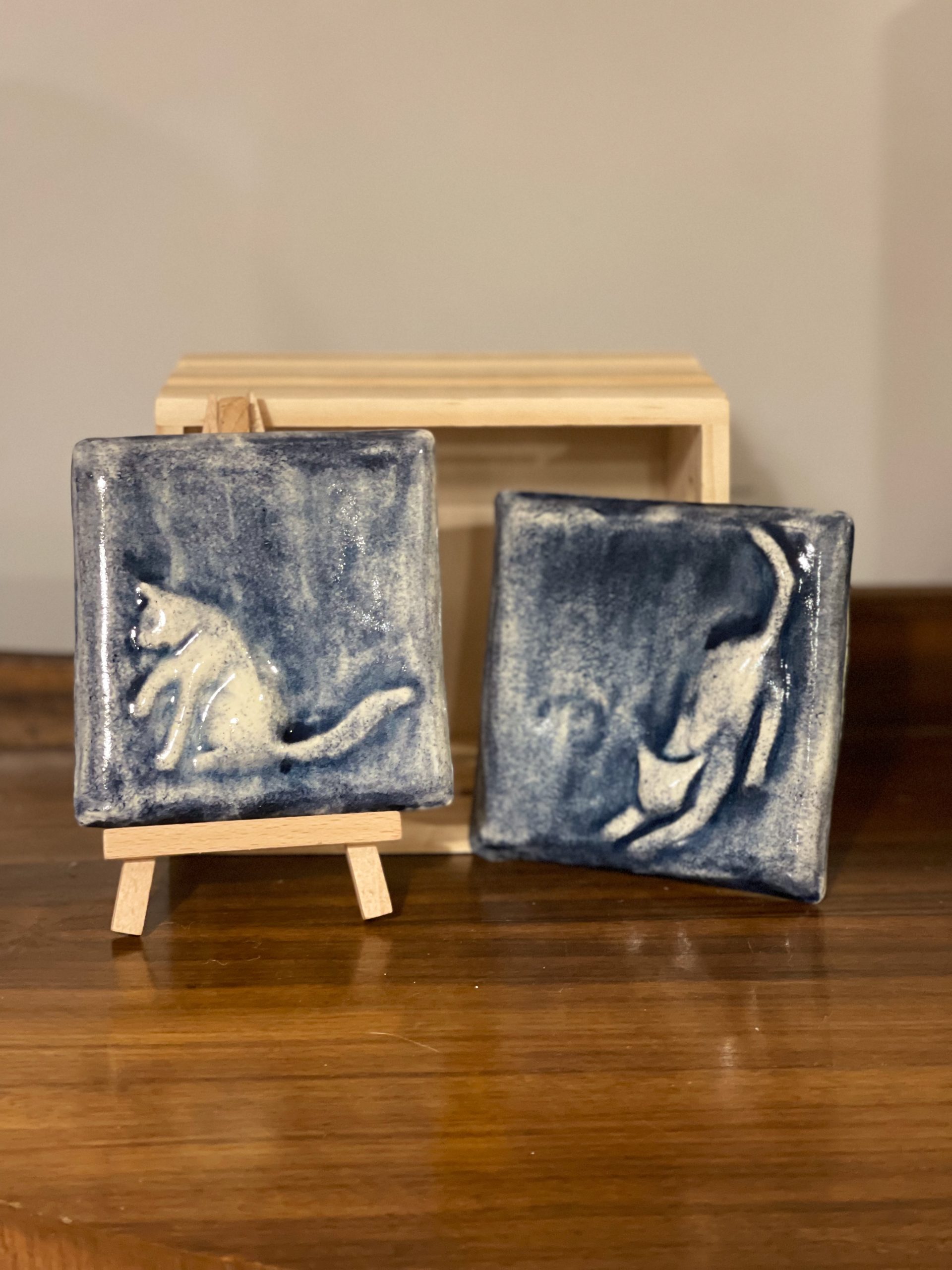 Handmade Tiles - set of 2