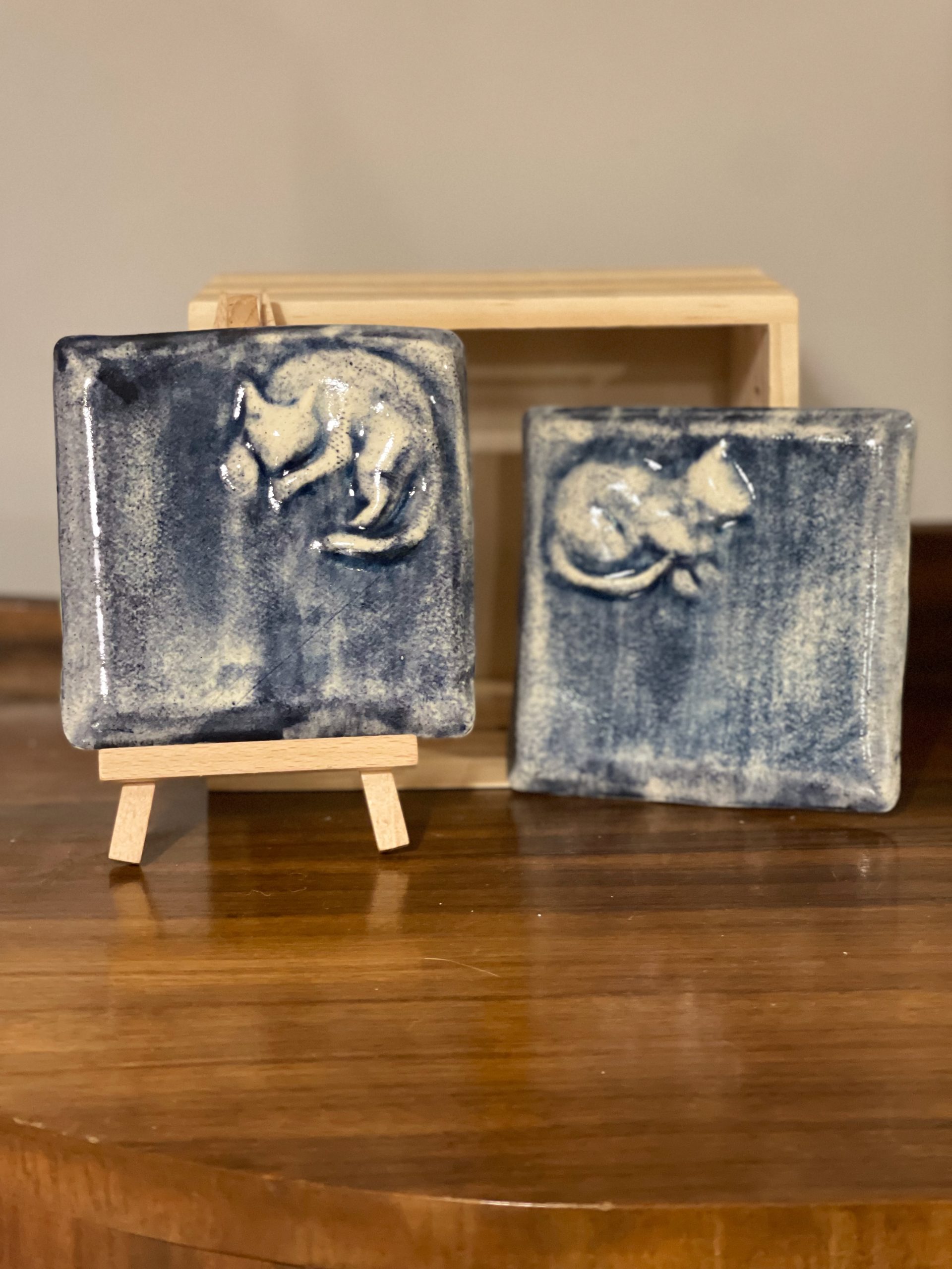 Handmade Tiles - set of 2